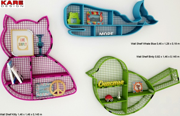 Wall shelf Kare+decor