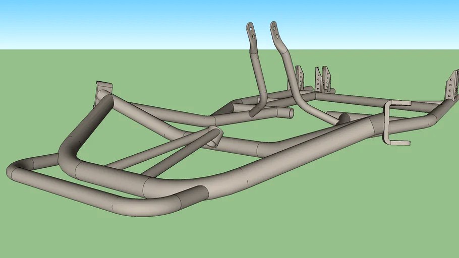 best kart chassis 3d model