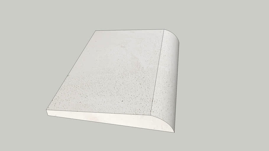 BORDA DE PISCINA ABAULADA