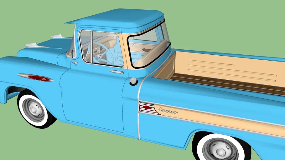 Chevrolet - 1957 - Cameo Pickup