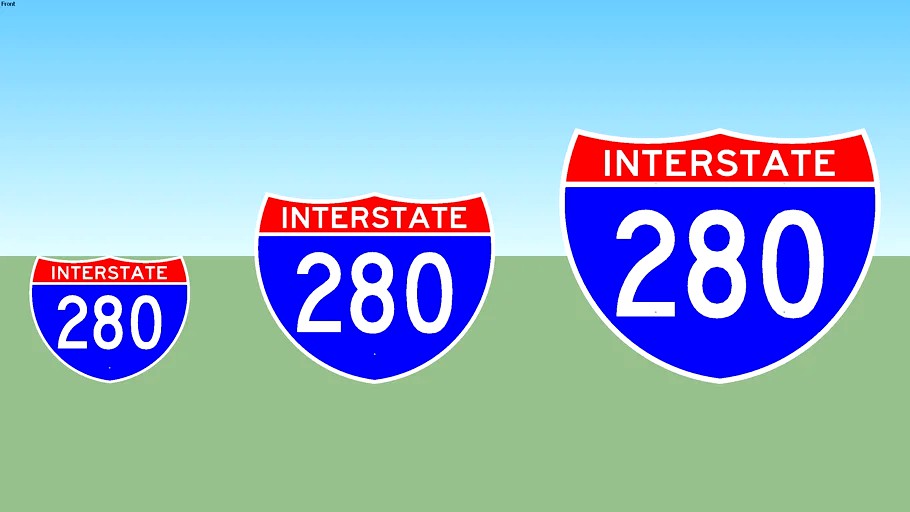 Interstate 280 Sign