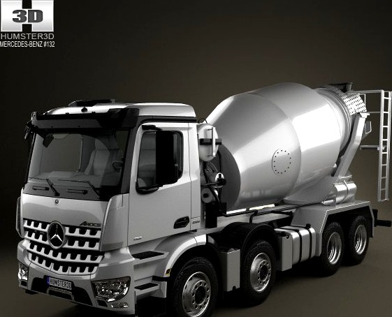 Mercedes-Benz Arocs Mixer Truck 20133d model