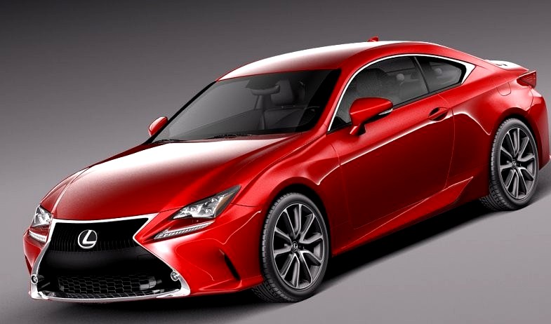 Lexus RC 20153d model