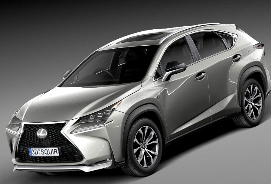 Lexus NX 20153d model