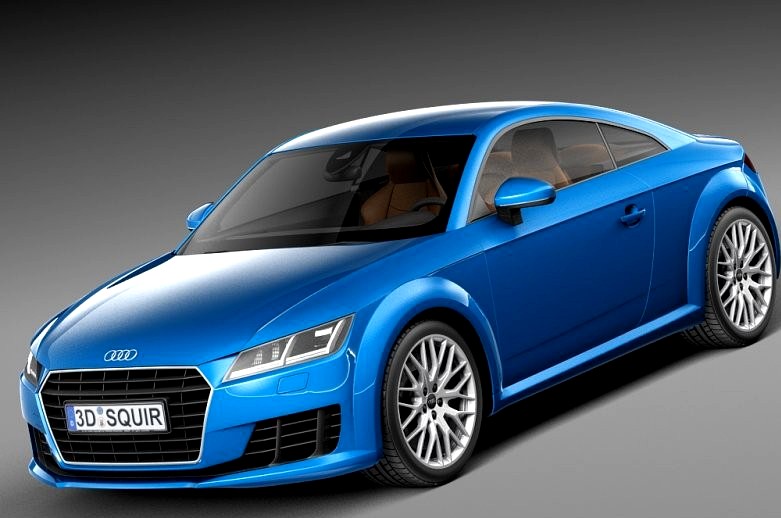 Audi TT 20153d model