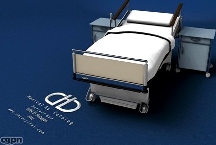 Patient Bed3d model