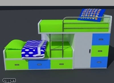 Bunk Bed3d model