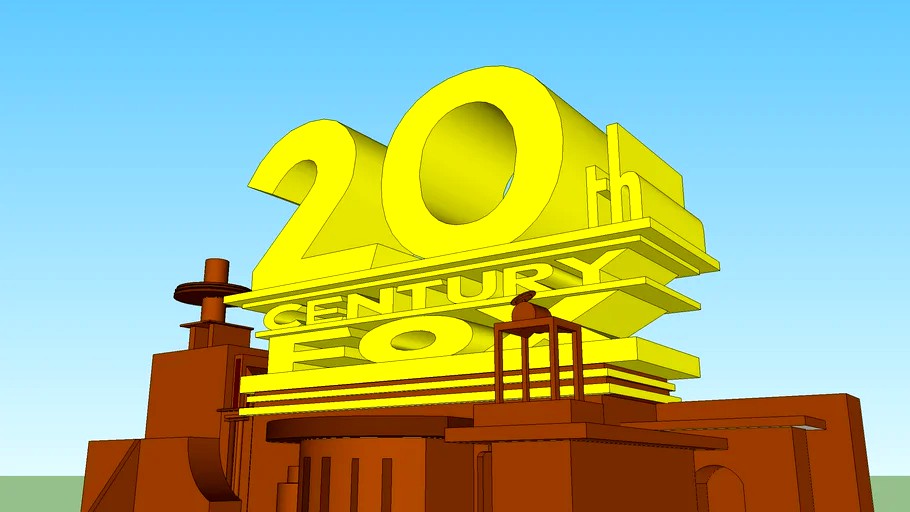 20th Century Fox Logo 1994 - Download Free 3D model by H1S