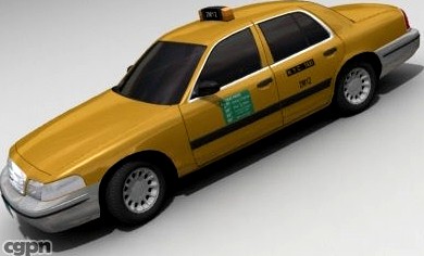New York Taxi3d model