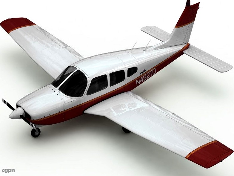 Piper PA-28 Cherokee Arrow3d model