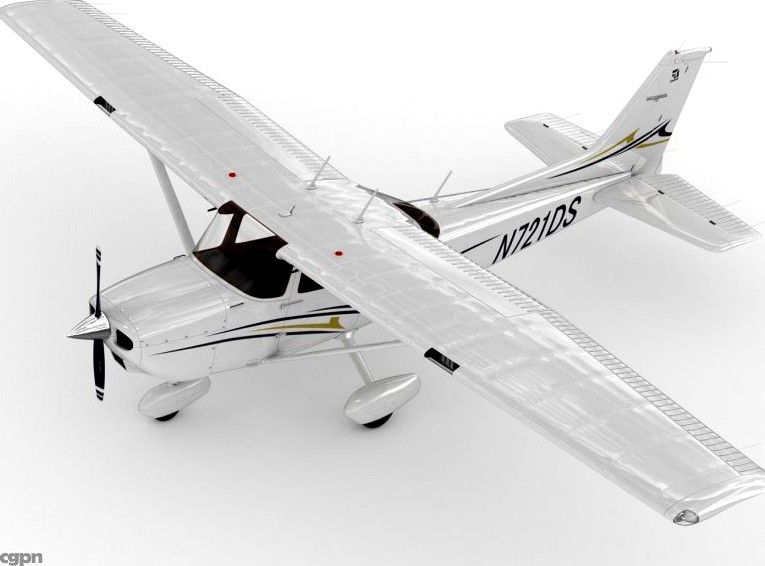 Cessna 172 Skyhawk3d model