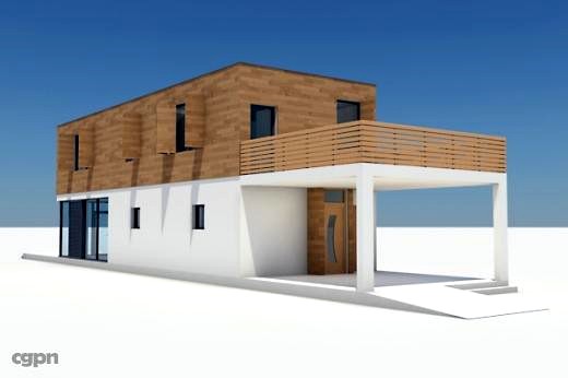 Modern House 063d model