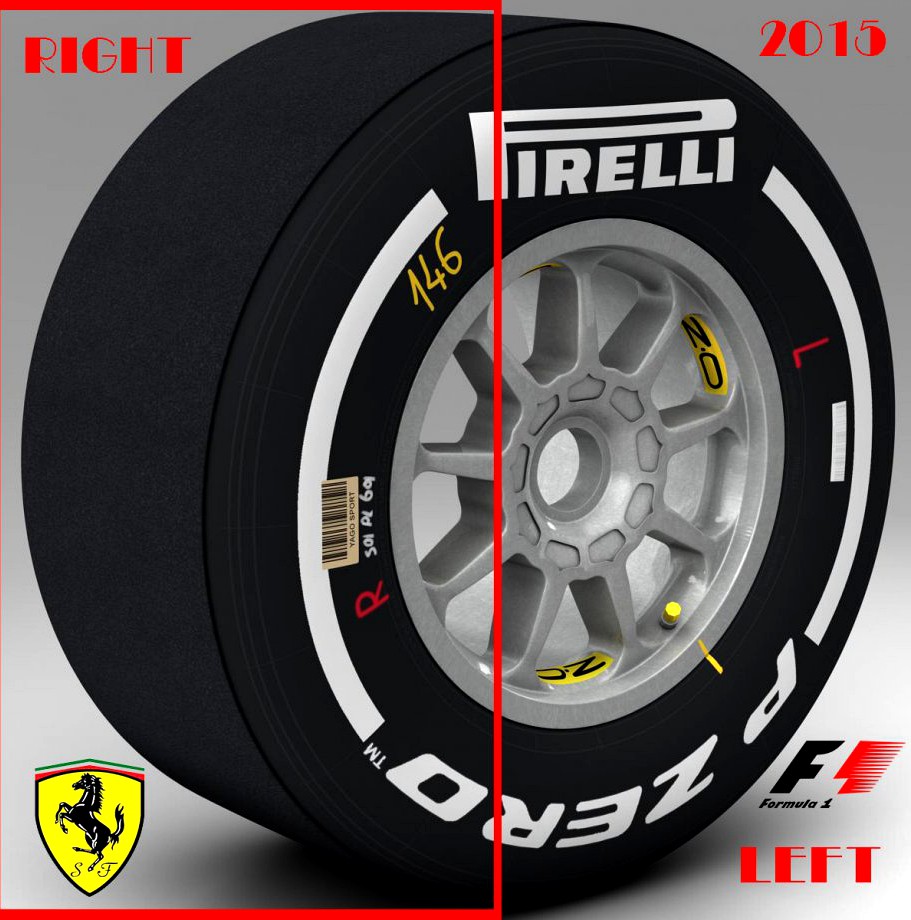 SF15T Medium front tyre3d model