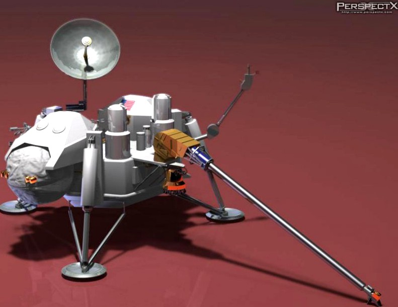 Viking Mars Lander3d model