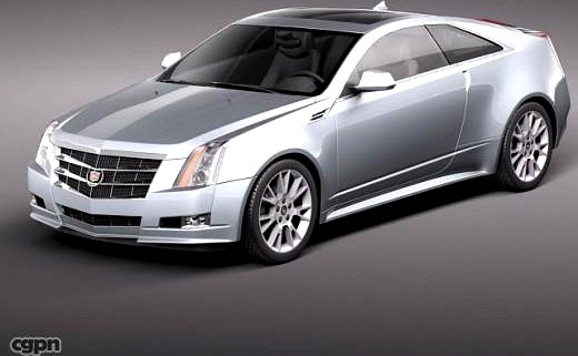 Cadillac CTS Coupe 20113d model