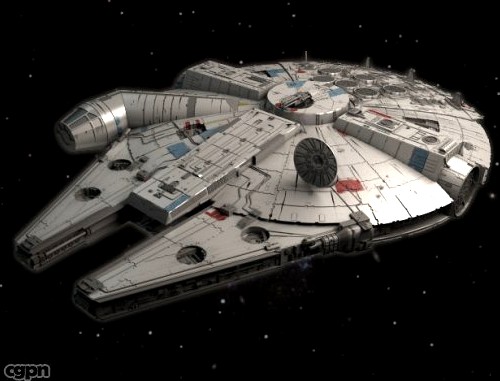 Millenium Falcon STAR WARS3d model