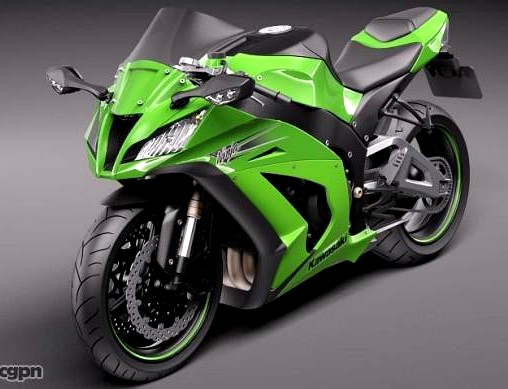 Kawasaki Ninja ZX-10R 20113d model