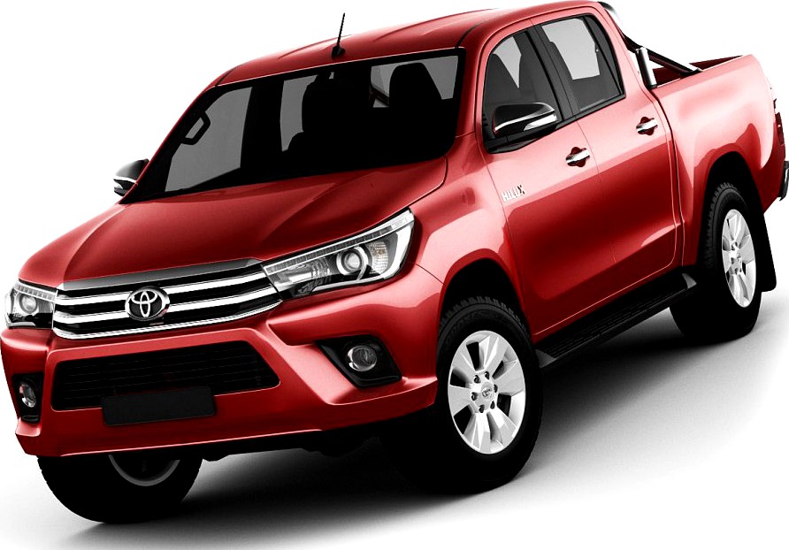 Toyota Hilux 2016 Double Cab3d model