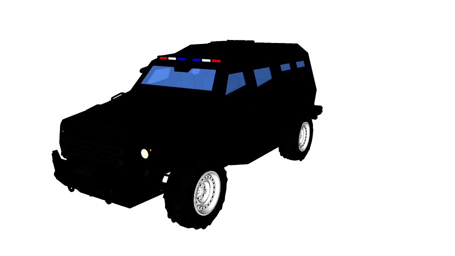 armored police car