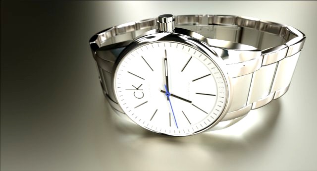 Calvin Klein Wrist Watch 3D Model