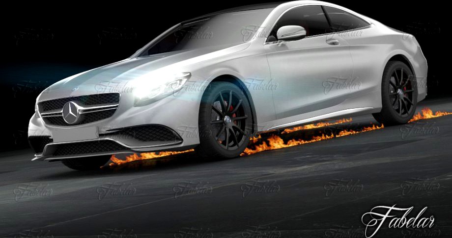 Mercedes S63 AMG Coupè 20153d model