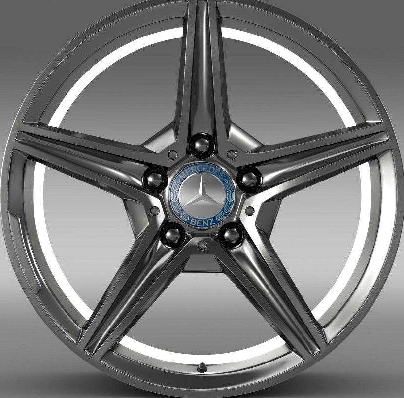Mercedes Benz C 400 4Matic AMG line rim3d model