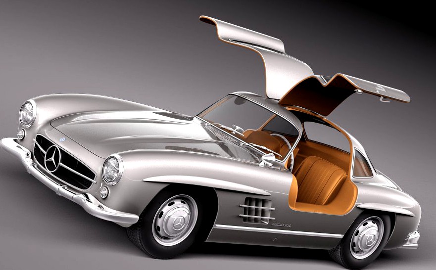 Mercedes-Benz 300 SL Gullwing W198 1954-19573d model