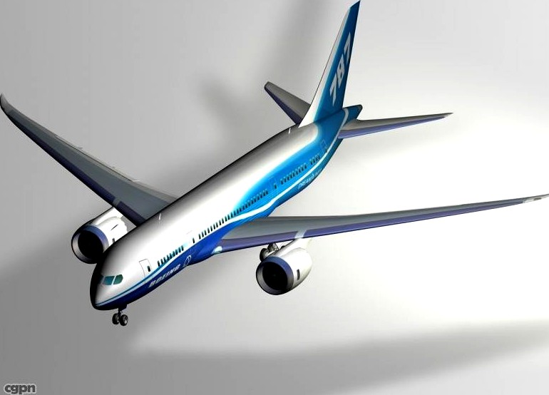 Boeing 787 Dreamliner3d model