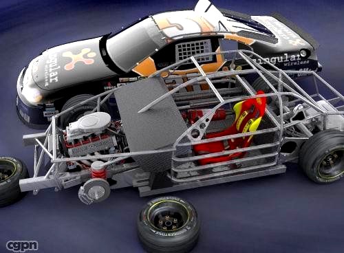 NASCAR hi-detail3d model