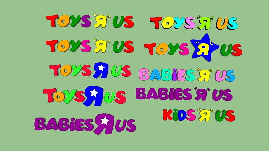 Toys R Us and Babies R Us Signs