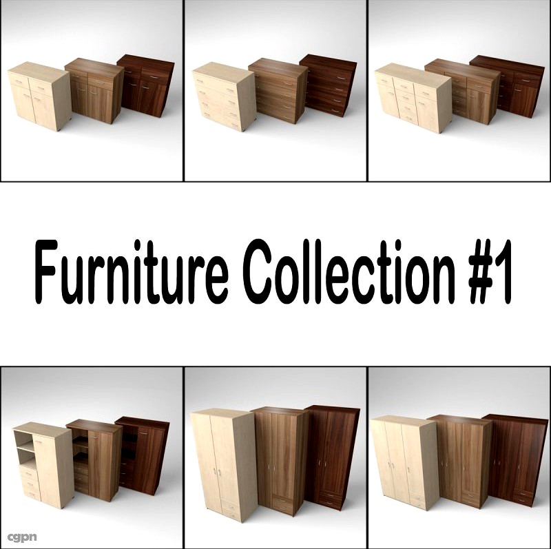 Furniture Collection #13d model