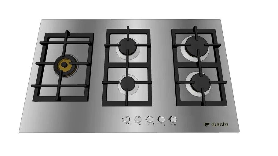 Cooktop Elanto Professionale - 90cm - Lateral