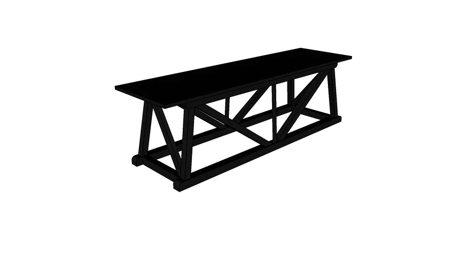 Noir Sutton Bench
