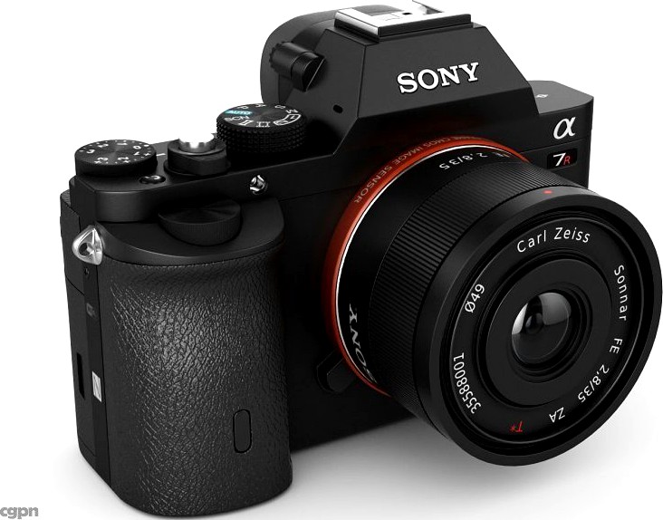 Sony Alpha 7R camera3d model