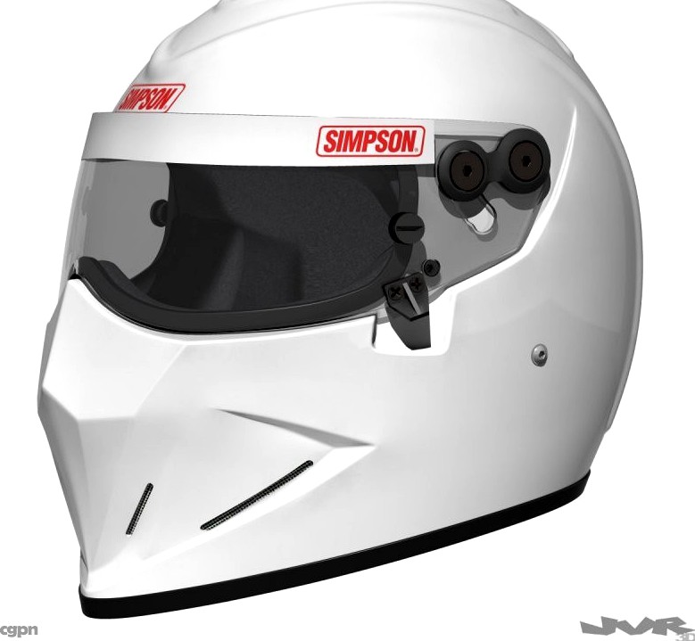 Simpson Diamondback - Stig Helmet3d model