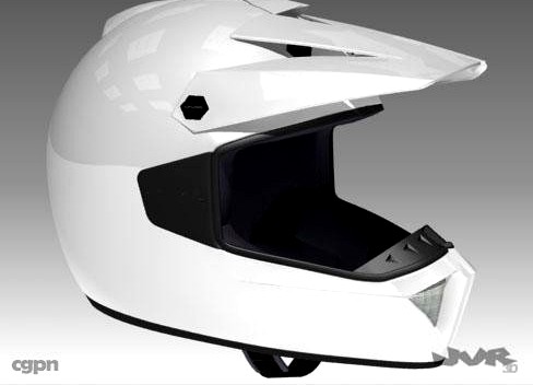 Motocross Helmet3d model