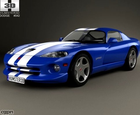 Dodge Viper GTS 19983d model