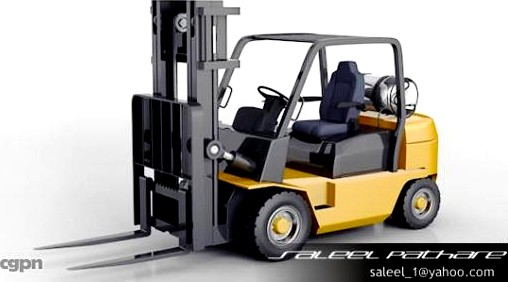 Generic Forklift3d model