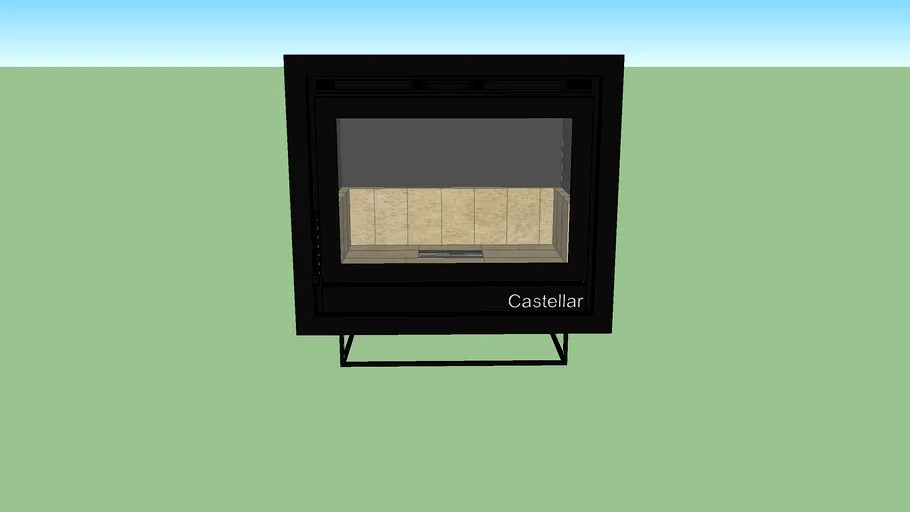 Lareira Firenze insert