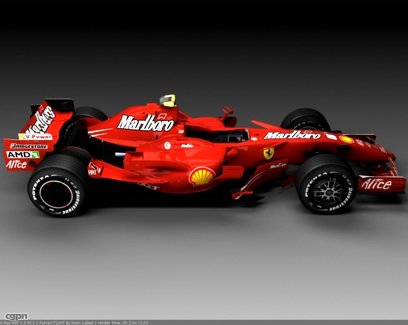 Ferrari F20073d model