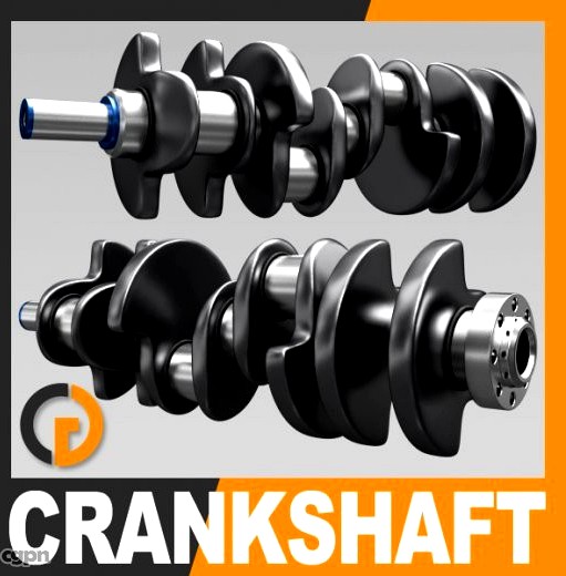 Engine Crankshaft3d model