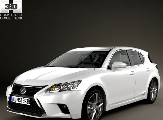 Lexus CT 20143d model
