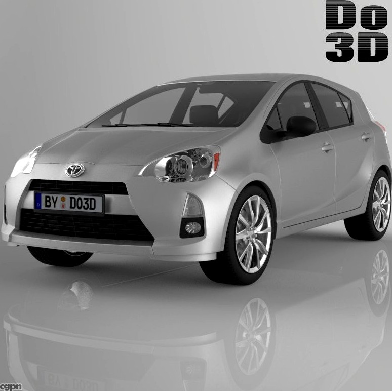Toyota Prius 20133d model