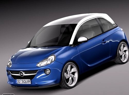 Opel Adam 20133d model