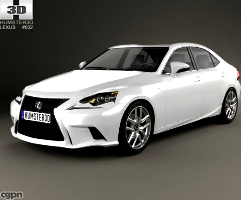 Lexus IS (XE30) 20133d model