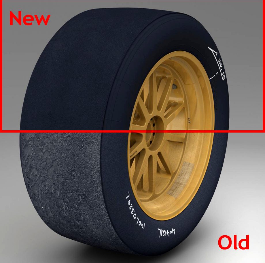 18 inches front tyre3d model