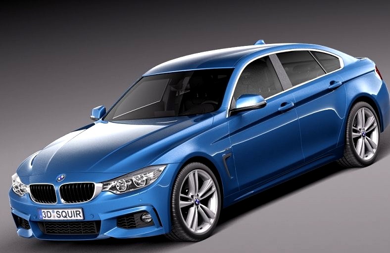 BMW 4 Series Gran Coupe M sport package 20153d model