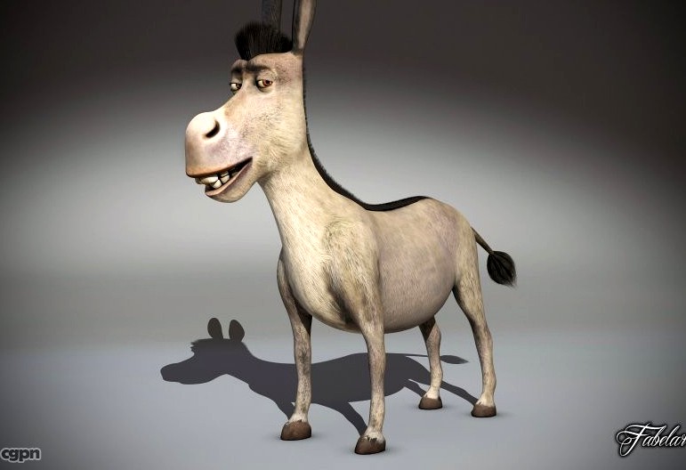 Donkey std mat3d model