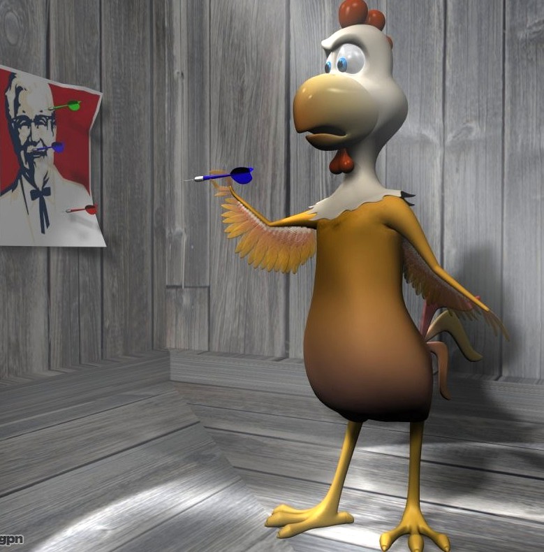 Chicken max83d model