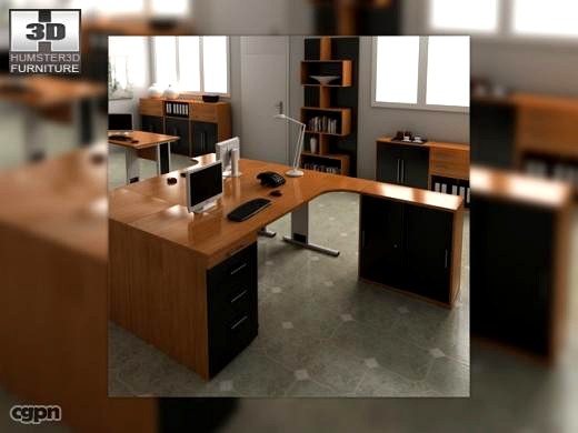 Office Set 163d model